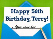 Happy 56th Terry!